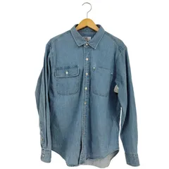 【未使用】Johnbull シェードデニムシャツ 13598 Ｌ Johnbull シェードデニムシャツ 13598 L