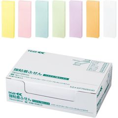 （まとめ買い）コクヨ 付箋 強粘着ふせん K2 75×25 40本 レギュラーサイズ(パステル7色ミックス) K2メ-KP7525X40 【×3セット】