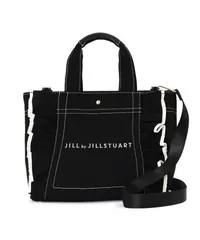 ジルスチュアート　JILL by JILLSTUART トートバッグ バッグ フリルトート 大容量 ブラック ショルダーバッグ 2way
