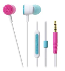 オーディオテクニカ iPod/iPhone/iPad専用カナル型イヤホン ホワイトクレイジー ATH-CKL220i WCZ [ホワイトクレイジー]