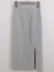 ◇ one after another NICE CLAUP ナイスクラップ ロング ナロー スカート サイズS グレー系 レディース P  【中古】 【1212140006449】