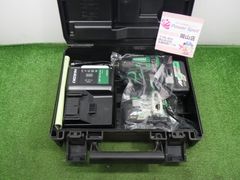 開封のみ HiKOKI 静音インパクトドライバー WHP18DBL 充電器･バッテリー2個･ケース付 電動工具 充電式 ハイコーキ 長期保管品 未使用品