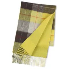 [Elensia] エレンシア ウール カシミヤ ブレンド リバーシブル マフラー レディース メンズ 洗える UVカット98%以上 チェック 30×186cm 160g ネイビー プレゼント [ネイビー]