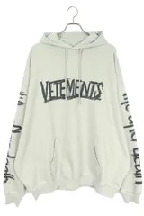 2024年最新】vetements パーカー worldの人気アイテム - メルカリ