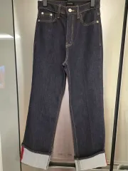 ロールアップ デニム S 新品