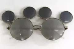 【中古】アクセサリー(非金属) ミッキーシェイプ(シルバー) ファッション用サングラス 「ディズニー」 東京ディズニーリゾート限定