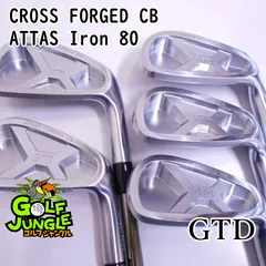 GTD アイアンセット　クロスフォージド 希少7本セット GTD アイアンセット クロスフォージド 希少7本セット GTD Cross