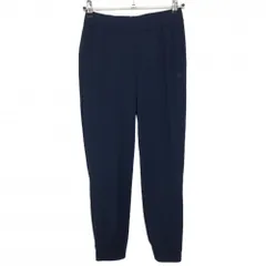 【超美品】アディダス ジョガーパンツ ネイビー ウエストゴム レディース L ゴルフウェア adidas