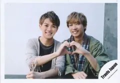 【中古】生写真(ジャニーズ) Travis Japan/宮近海斗・中村海人/横型・上半身・トレカサイズ/「ミニフォト」/History of Travis Japan ～mini Photo～/公式生写真