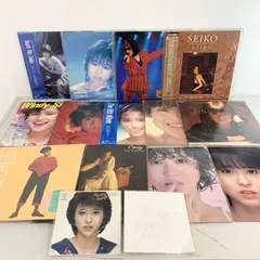 【処分価格】松田聖子LD2点&レコード14点セット SQUALL LP Master Sound シングル レーザーディスクのサムネイル