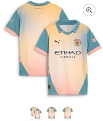 【新品未開封】マンチェスター・シティ インポートMサイズ oasis 24-25 マンチェスター・シティ 4th ユニフォーム／サッカー