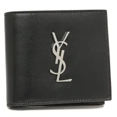 2024年最新】サンローラン SAINT LAURENT PARIS 三つ折り財布 YSL ミニ