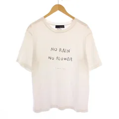 ラルディーニ LARDINI メッセージT Tシャツ 半袖 クルーネック ロゴ 白 ホワイト /BBのサムネイル