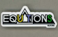 【中古】バッジ・ピンズ EQUATIONS ユニットアクリルバッジ 「STATION IDOL LATCH! POP-UP SHOP エキメン総選挙 出張購買所」