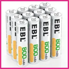 単4形充電池800mAH*12 単4電池 充電式 12個パック 充電池セット 約1200回繰り返し充電可能 ニッケル水素電池 単4充電池 単四電池