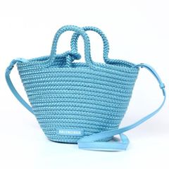 BALENCIAGA バレンシアガ 695612 21098 4890 スモール バスケットバッグ かごバッグ 2Way