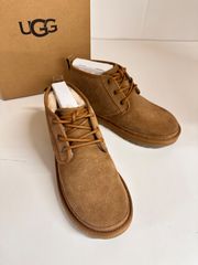 【新品未使用】  UGG 1094269 アグ ブーツ ムートンブーツ レディース ニューメル ショートブーツ シープスキン W NEUMEL CHESTNUT US8 25cm