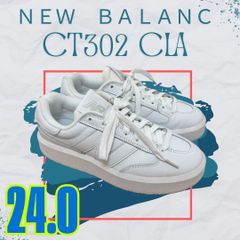 【ほぼ新品・箱付き】New Balance CT302LA ホワイト 24cm