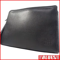 DAKS ダックス セカンドバッグ メンズ 本革 クラッチバッグ レザー 黒 シボレザー チェック セカンドバッグ一覧←SEULB屋着古← TY3625