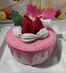 フェルト de クリスマスケーキ〈いちご〉のサムネイル