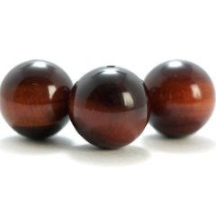 特価商品 レッドタイガーアイ AAA 12mm 赤虎眼石 ビーズ 3粒 粒売り バラ売り 天然石 パワーストーン ハンドメイド DIY 素材 12ミリ
