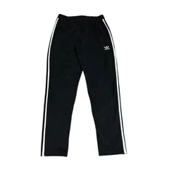 古着 adidas アディダス トラックパンツ ブラック ホワイト 黒 白 管理番号 255-113