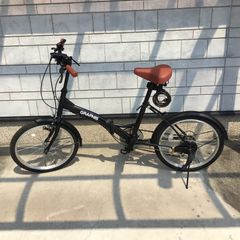 3716 GRAPHIS グラフィス GR-209 折りたたみ自転車 20インチ