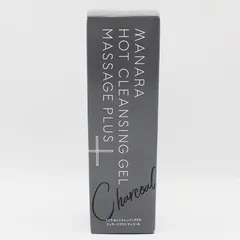 新品未開封 マナラ ホットクレンジングゲル マッサージプラス チャコール 200g CR7-08-17-06