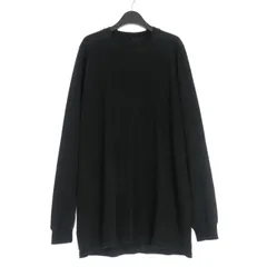 リックオウエンス Rick Owens 17AW クルーネック ロングスリーブTシャツ カットソー 長袖 M ブラック 黒 RU17F8283-BA 国内正規のサムネイル