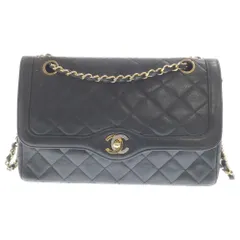 ☆極美品☆ シャネル　ダイアナフラップ　25　チェーンショルダーバッグ CHANEL シャネル マトラッセ チェーンショルダーバッグ ブラック
