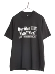 【お得なクーポン配布中!】 90s USA製 ジョーク メッセージ プリント 半袖 Tシャツ メンズ XL 90年代 オールド グラフィック 大きいサイズ シングルステッチ ブラック