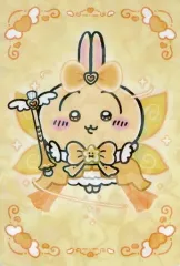 【中古】キャラカード うさぎ トレーディングホログラムカード 「ちいかわ なんか小さくてかわいいやつ 超まじかるちいかわ」 グッズ購入特典