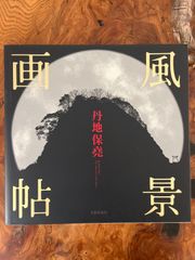 丹地保堯 風景画帖 極美本