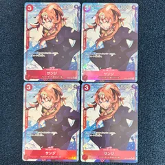【メルカリ便】サンジ　sr パラレル　4枚 サンジ SR パラレル OP07-064 4枚 - メルカリ