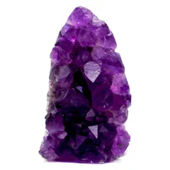 [POWERTONE] 完全天然石 アメジスト原石 56-60mm 紫水晶 美しい紫色を帯びた水晶 ホーム装飾石 グッズ クリスマス 新年 プレゼント ヒーリング サンキャッチャー置物インテリア