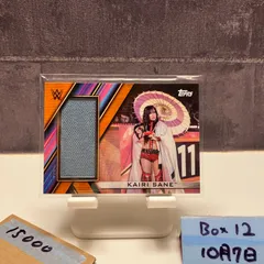 2020 2020 Topps WWE Kairi Sane 13/50 WWE Memorabilia Mat Relic Royal Rumble カード