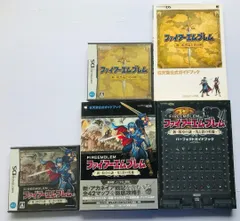 ファイアーエムブレム 新・暗黒竜と光の剣 紋章の謎 光と影の英雄 任天堂公式ガイドブック パーフェクト 帯 ポスター 攻略本セット NDS