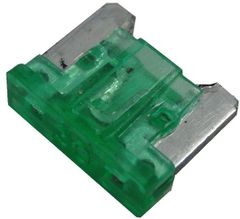 低背ヒューズ　10×11mm　12V　30A　低背ヒューズ　5個入　＜con-234＞