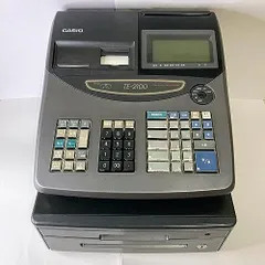 Amazon | CASIO TE-2100-15S グレー | レジスター本体 | 文房具