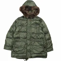ラルフローレン RALPH LAUREN ラムファー ミリタリー ダウンコート アウター 緑 グリーン サイズXL レディース ▲C7のサムネイル