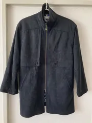 美品　コート　黒　M〜L