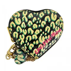 ルイ・ヴィトン(Louis Vuitton) ルイ・ヴィトン 財布・コインケース ヴェルニ ポルトモネクールレオパード M91472 ブルーアンフィニレディース