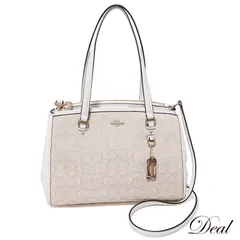 コーチ シグネチャー スタントン キャリーオール F36906 2way レディース トートバッグ