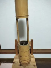 池坊　花器　（竹　根付き）（竹　鶴首）2点 池坊 竹製花器 仙鶴（根付） 鶴首 竹器 - メルカリ