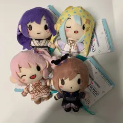 【むつ86-061305】プロセカ ふわぷち マスコット 4種コンプセット サンリオ ニーゴ  25時、ナイトコードで。