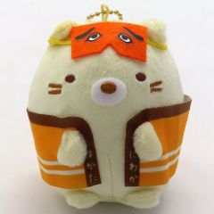 [중고] 키 홀더 고양이 니와카로 한가로이 봉제인형 키체인 [스미코구라시] 후쿠오카 한정