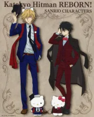 【中古】キャンバスボード・キャンバスアート ディーノ＆雲雀恭弥 キャンバスボード 「サンリオアニメストアくじ×eeoくじ 家庭教師ヒットマンREBORN!×サンリオキャラクターズ」 A賞