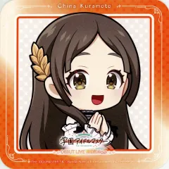 【中古】コースター 倉本千奈(ミニキャラ) オリジナルコースター 「学園アイドルマスター×SWEETS PARADISE DEBUT LIVE 開催記念Cafe」 コラボメニュー注文特典