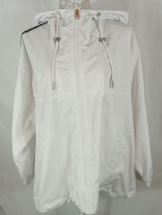 CALVIN KLEIN JEANS　カルバンクラインジーンズ　パーカー　アウター　ウィンドブレーカー　メンズ　レディース　ホワイト　ライン　ジャンバー　ブルゾン
