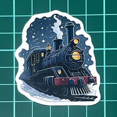 317 ステッカー シール SL列車 蒸気機関車 トレイン コレクション レトロ